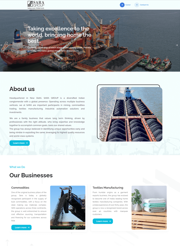 Wordpress portfolio, HTMl, CSS, Bootstrap